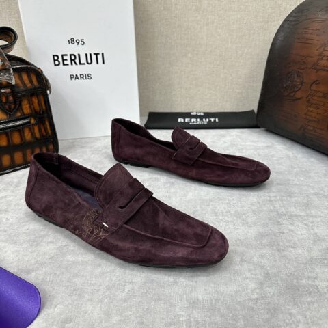 BERLUTI Lorenzo Drive乐福鞋
