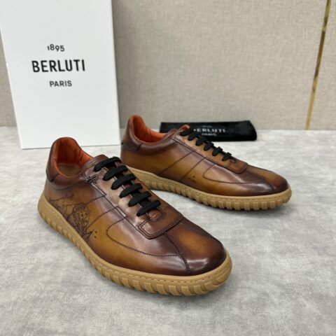 BERLUTI Trainer皮革运动鞋