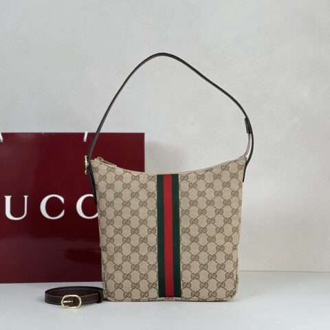 GUCCI 专柜品质，顶级原单货，实物实拍！款号875117浅杏布