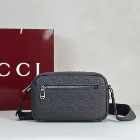 GUCCI 专柜品质，顶级原单货，实物实拍！款号850242深灰压花