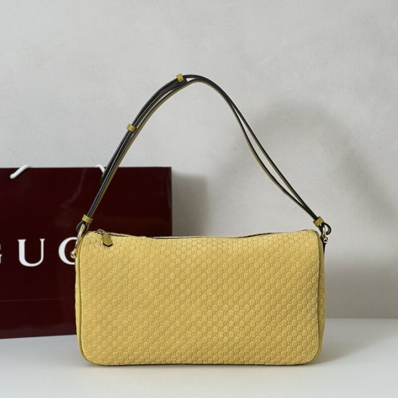GUCCI 专柜品质，顶级原单货，实物实拍！款号862530黄反绒压