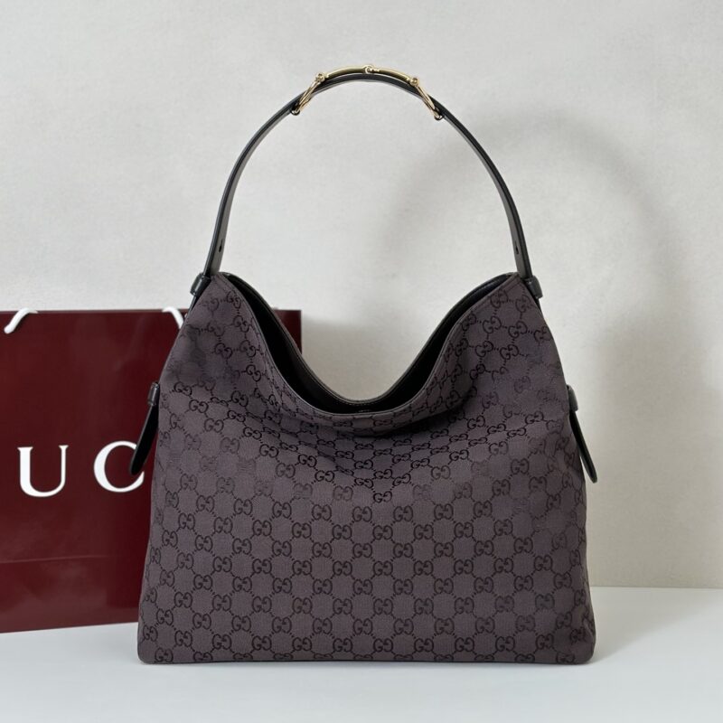 GUCCI 专柜品质，顶级原单货，实物实拍！款号850546杏布/啡皮