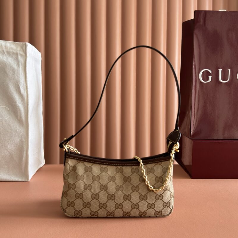 GUCCI Generation 古驰世代系列深入探索品牌的典藏元素 型号:875847 杏布/棕色
