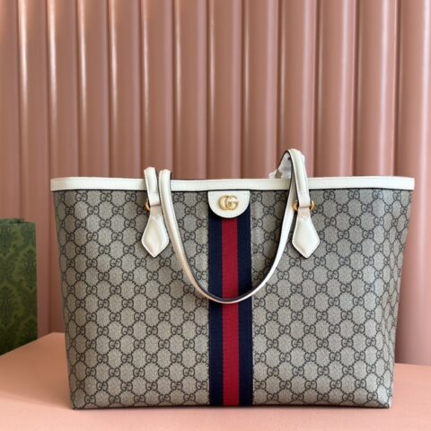 GUCCI Ophidia 购物袋 款号631685白