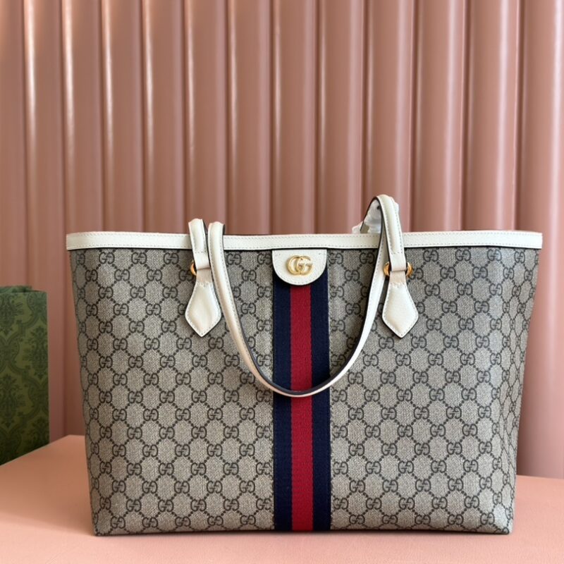GUCCI Ophidia 购物袋 款号631685白