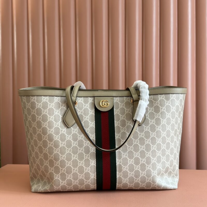 GUCCI  Ophidia 购物袋 款号631685燕麦