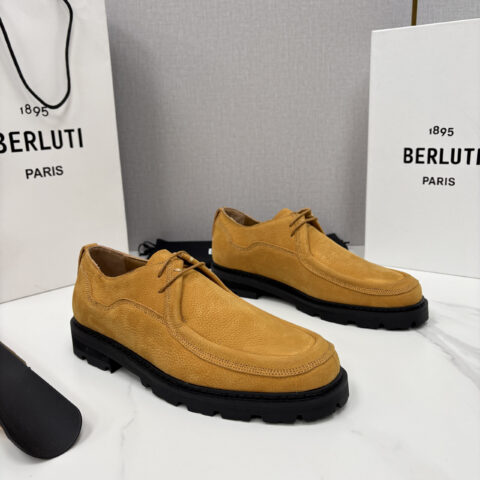 BERLUTI 新品牛津鞋男士皮鞋