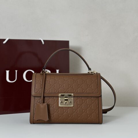 GUCCI 专柜品质，顶级原单货，实物实拍！款号838998棕压字