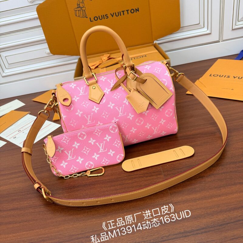 LV 独家(正品原厂进口皮)首发型号：M13914私品30公分 （163动态UID ）