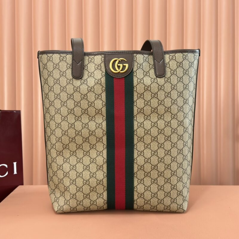 GUCCI Ophidia系列 型号:834465 啡棕/pvc
