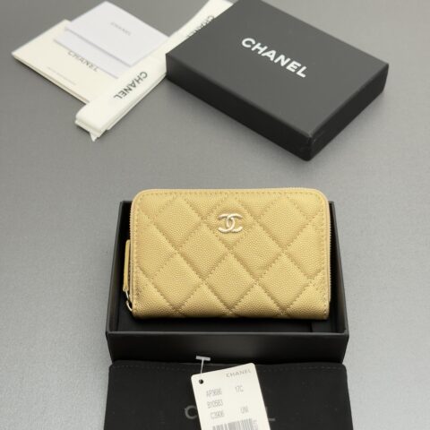 CHANEL 小香拉链包系列 编号:AP3686  金色细球纹金色五金