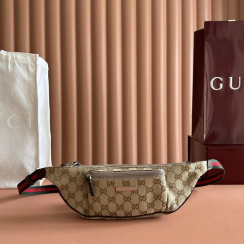GUCCI Primavera系列 型号:A00230 棕色帆布