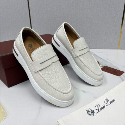 Loro Piana 休闲厚底一脚蹬经典乐福休闲鞋