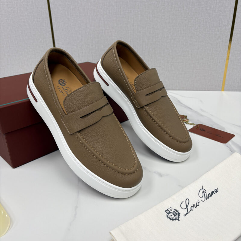 Loro Piana 休闲厚底一脚蹬经典乐福休闲鞋