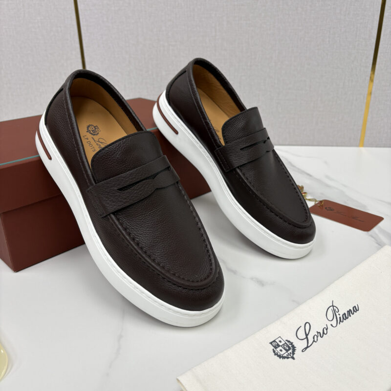 Loro Piana 休闲厚底一脚蹬经典乐福休闲鞋