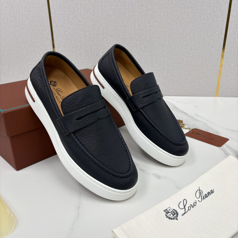 Loro Piana 休闲厚底一脚蹬经典乐福休闲鞋