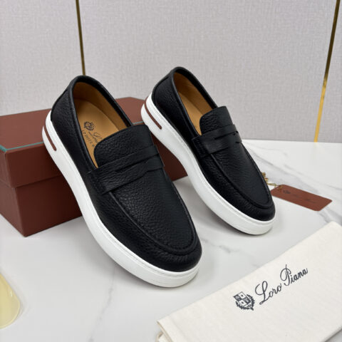 Loro Piana 休闲厚底一脚蹬经典乐福休闲鞋
