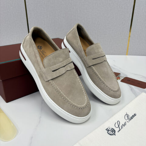 Loro Piana 休闲厚底一脚蹬经典乐福休闲鞋