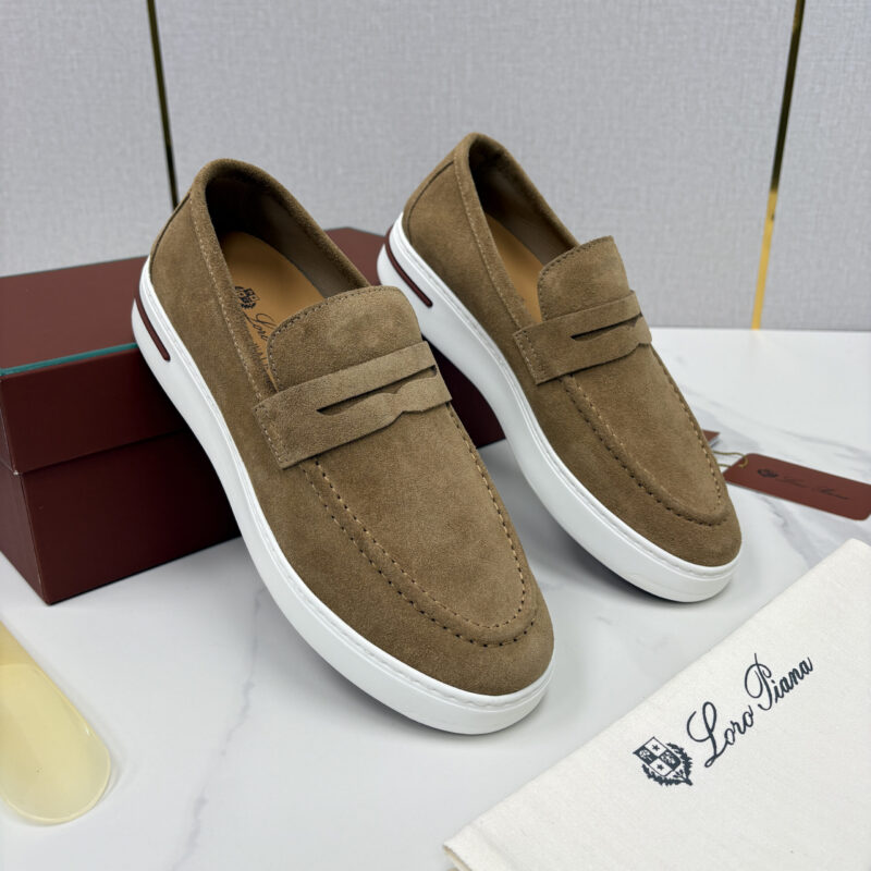Loro Piana 休闲厚底一脚蹬经典乐福休闲鞋