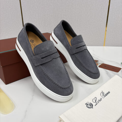 Loro Piana 休闲厚底一脚蹬经典乐福休闲鞋