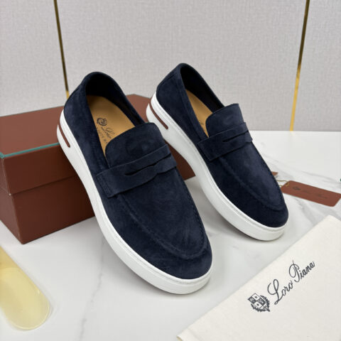 Loro Piana 休闲厚底一脚蹬经典乐福休闲鞋