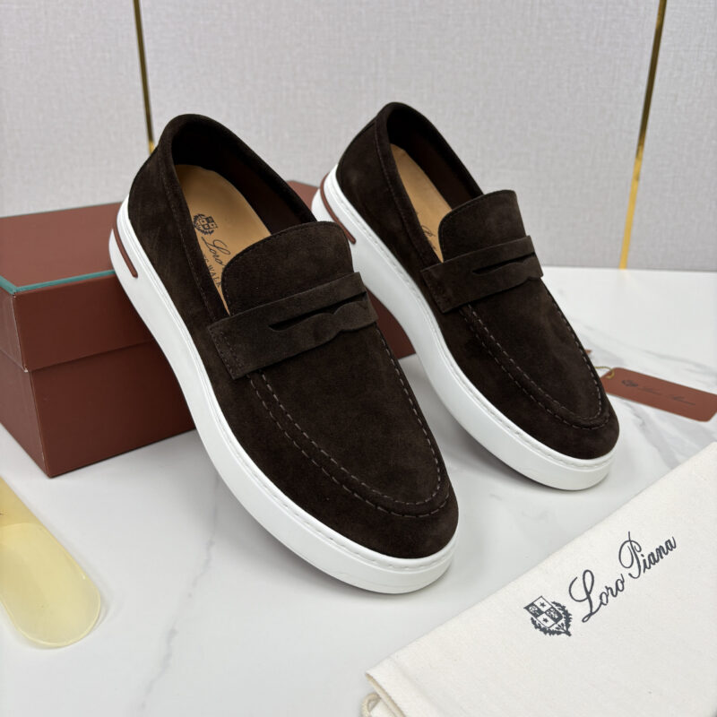 Loro Piana 休闲厚底一脚蹬经典乐福休闲鞋