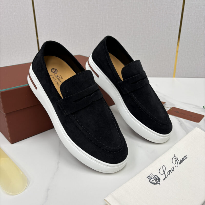 Loro Piana 休闲厚底一脚蹬经典乐福休闲鞋