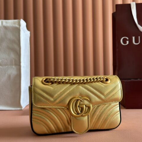 GUCCI GG marmont 款号:446744金色
