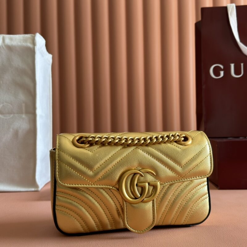 GUCCI GG marmont 款号:446744金色