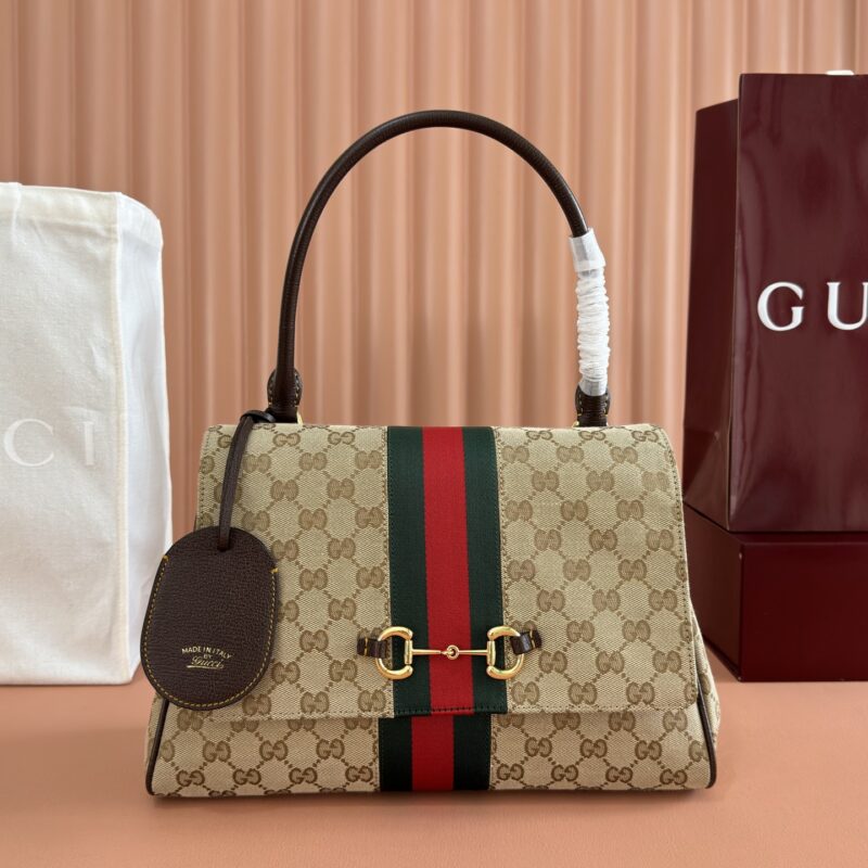 GUCCI Generation 系列深入探索品牌的典藏元素  型号：875018 杏布/棕色