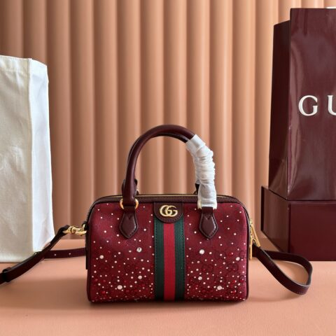 GUCCI Ophidia系列 型号:841294 水晶安可拉红