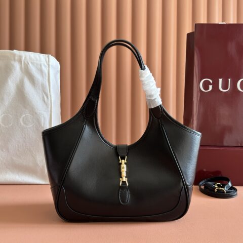 GUCCI  托特包甄选软皮打造 型号：866646黑色/全皮