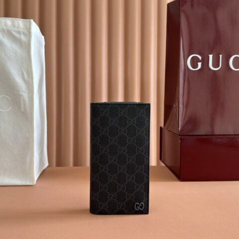 GUCCI GG Supreme 型号：856563 棕色/pvc