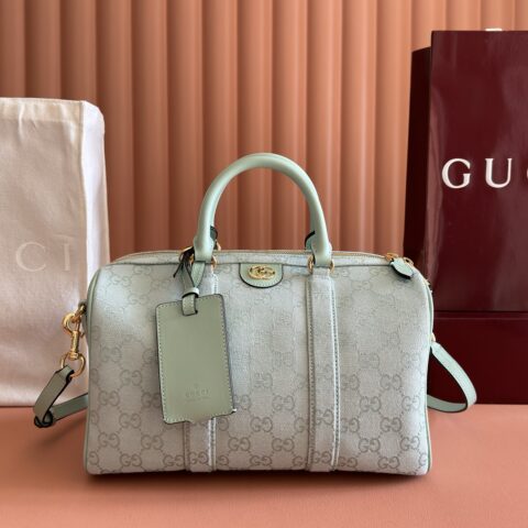 GUCCI Ophidia系列 型号:857595 绿色/帆布