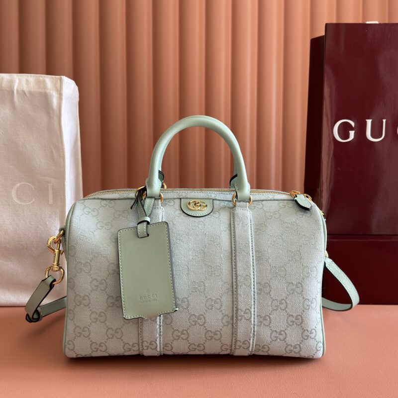 GUCCI Ophidia系列 型号:857595 绿色/帆布