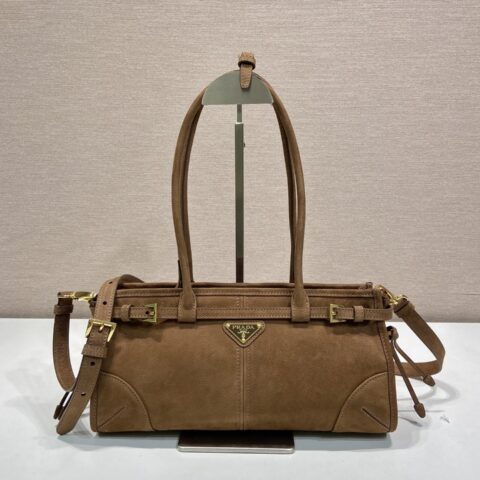 PRADA LusSolf磨砂皮🎉1BA426新色