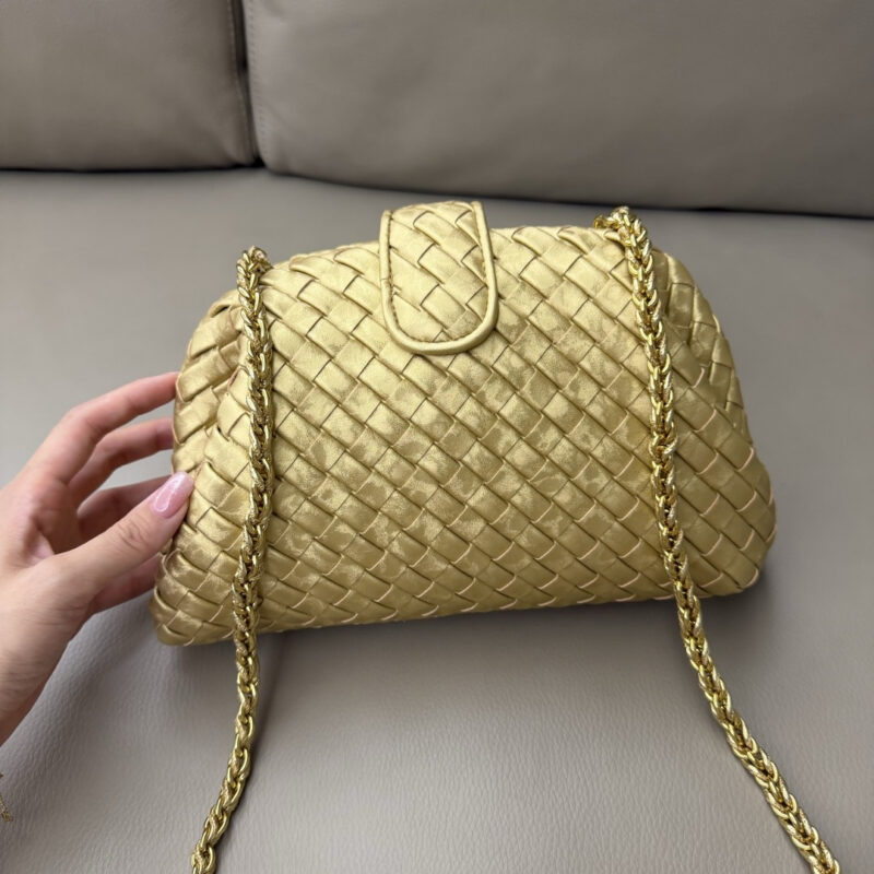 BV 小号 Lauren 1980 丝绒金 型号：804038