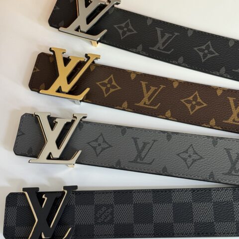 LV 双面腰带融合Monogram Eclipse
