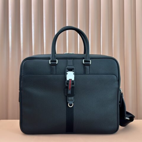 GUCCI 饰织带中号公文包款号816757 AAEF6 1042