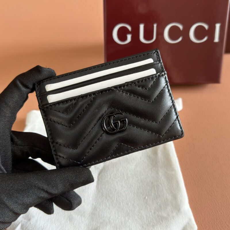 GUCCI GG Marmont系列卡片夹 型号:443127