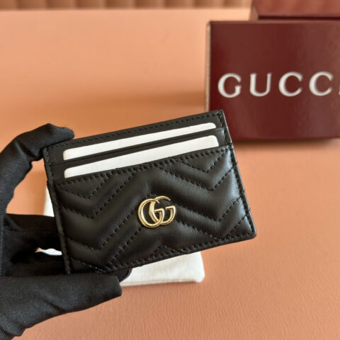 GUCCI GG Marmont系列卡片夹 型号:443127