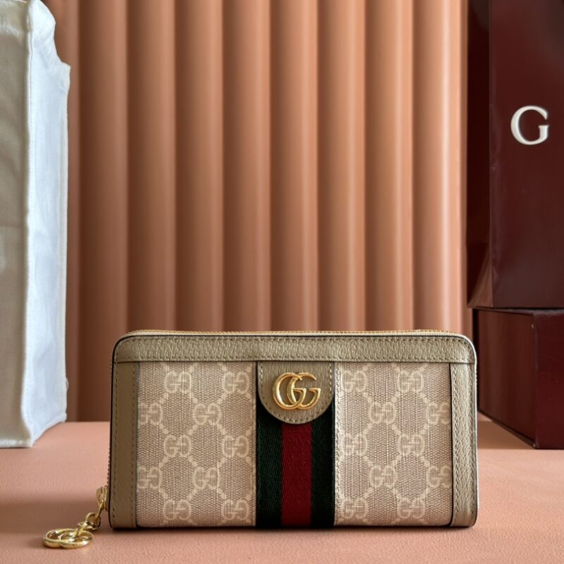 GUCCI Ophidia系列全拉链式钱包 型号:523154