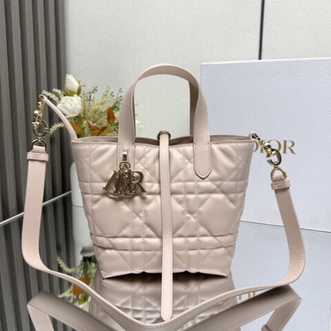 DIOR Toujours竖版手袋 款号:2835 胭脂粉