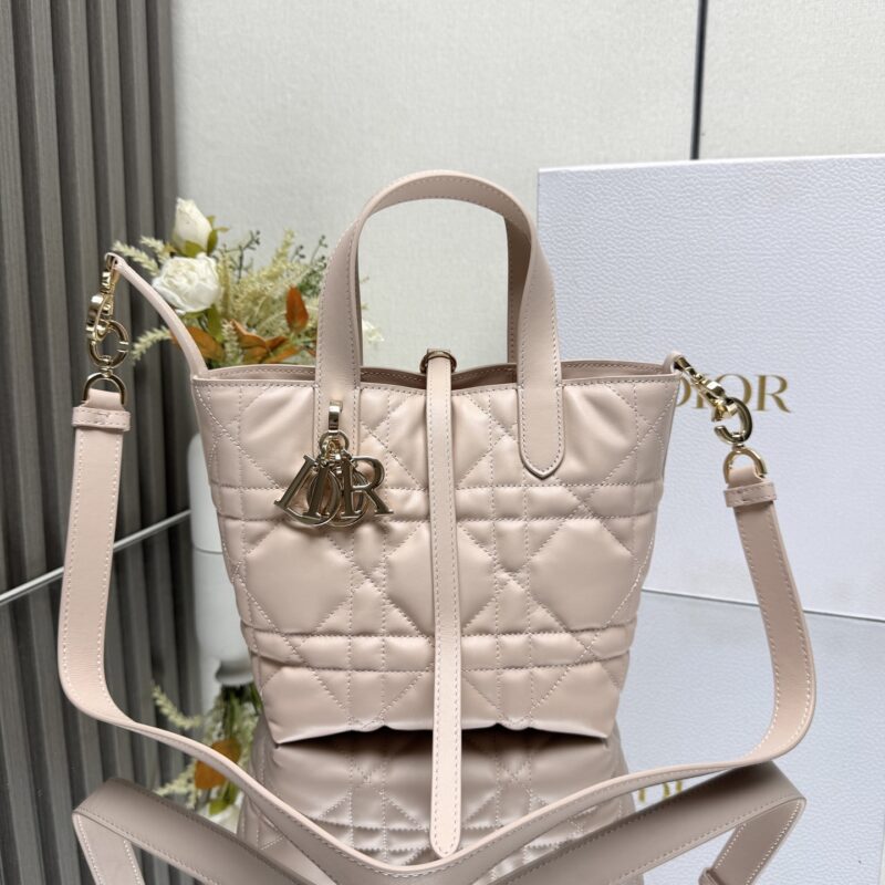 DIOR Toujours竖版手袋 款号:2835 胭脂粉