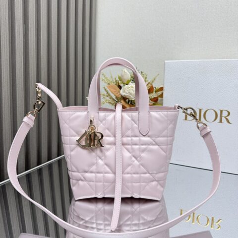 DIOR Toujours竖版手袋 款号:2835 粉色