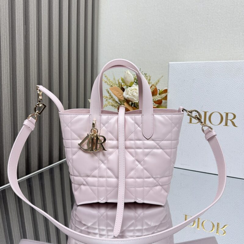 DIOR Toujours竖版手袋 款号:2835 粉色