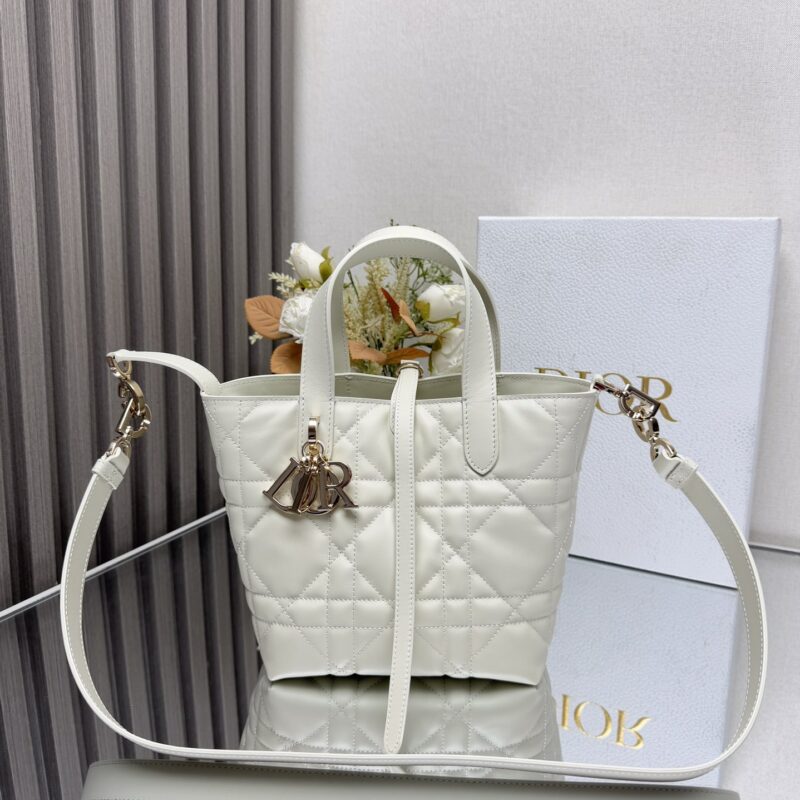 DIOR Toujours竖版手袋 款号:2835 白色