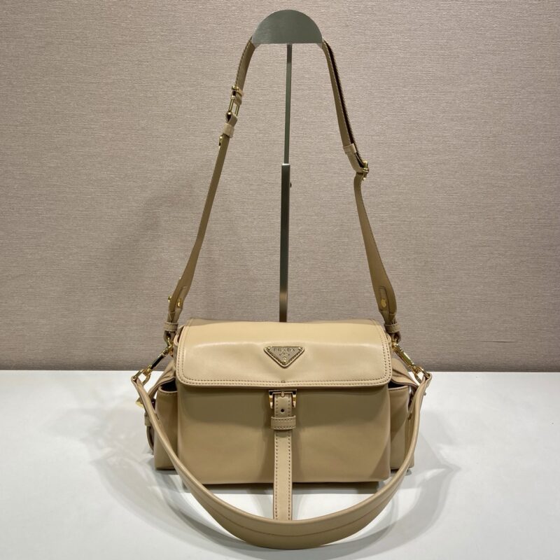 PRADA 🎉新款邮差包🎉1BD394羊皮新色