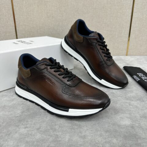 BERLUTI Fast Track皮革运动鞋