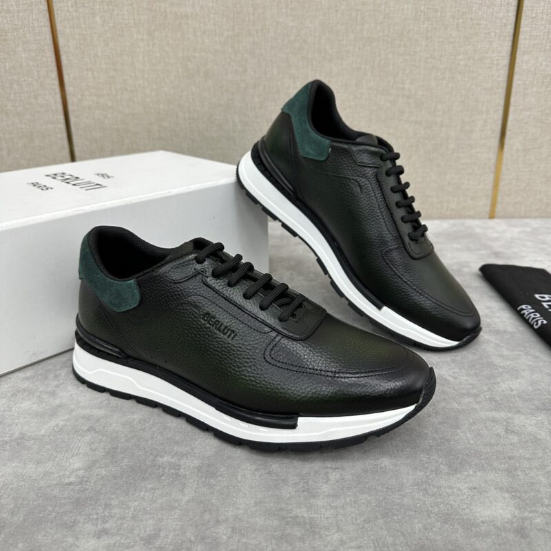 BERLUTI  Fast Track皮革运动鞋
